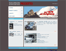 Tablet Screenshot of carrozzeriapicciotto.com